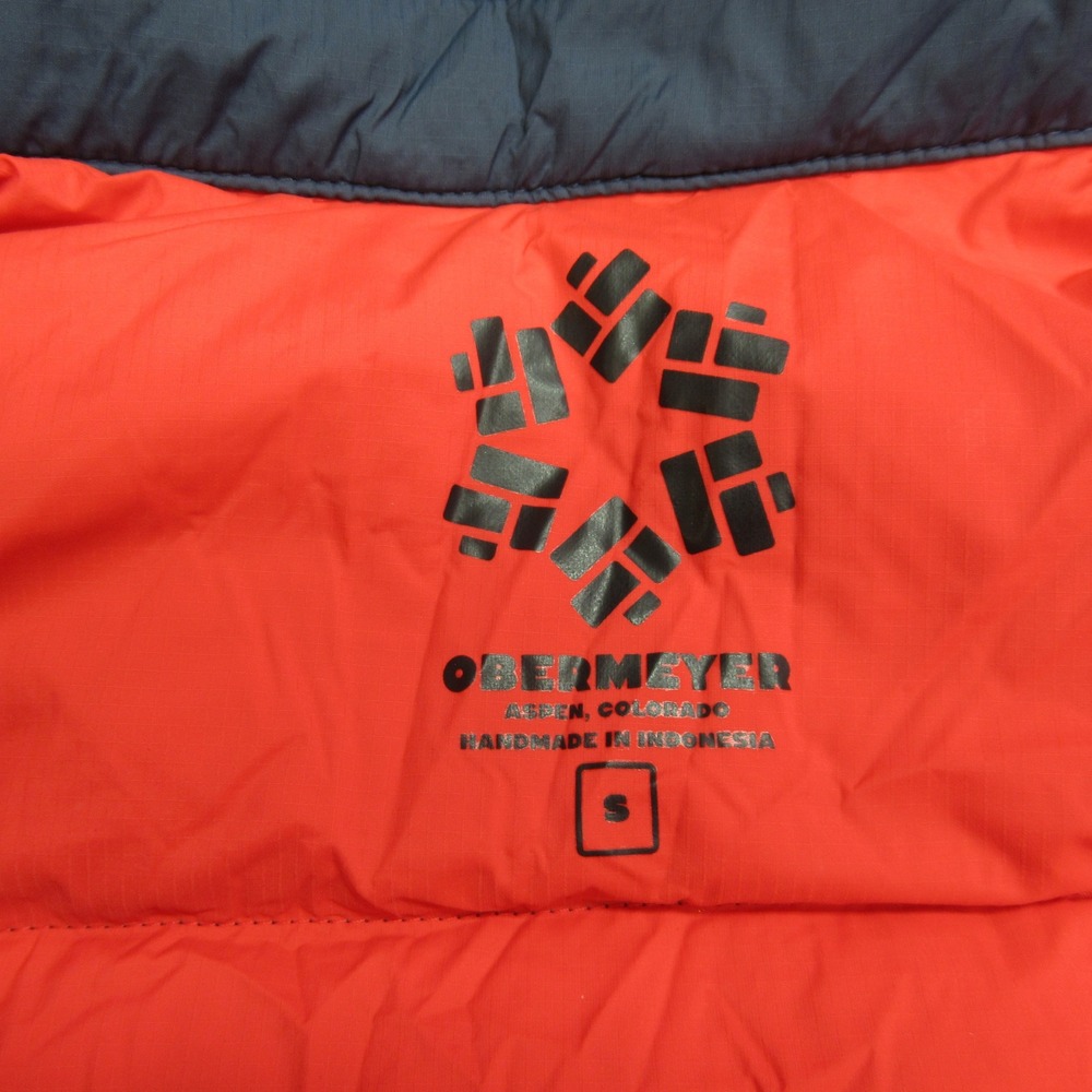 Obermeyer Explorer Down Jacket Mens Small Blue So… - image 7
